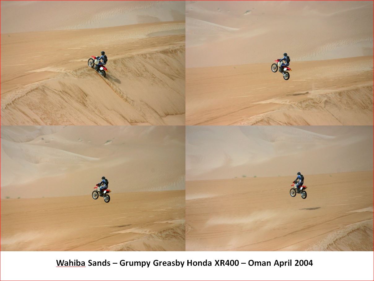 The big dune jump sequence